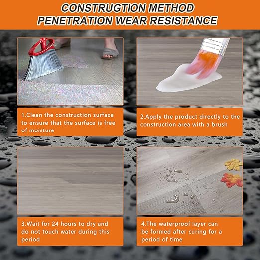 Invisible Waterproof Sealant Agent, Clear Water-Based Bonding & Insulating Coating, Anti-Leakage Sealant for Roofs, Walls, Cracks & Indoor & Outdoor Repairs, 10.5 oz