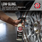 Adam's Polishes Tire Shine 5 Gal - Spray Tire Dressing W/ SiO2 For Non Greasy Car Detailing | Use W/Tire Applicator After Tire & Wheel Cleaner | Tire Ceramic Coating Car Wax Like Tire Protection