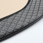 Breathable Back Seat Cover-Universal Rear Seat Mat for All Seasons,Car Rear Seat Protector with Polyester Silk Material, Non-Slip Bottom. Fits 95% of Sedans, SUVs, Vans.(Gray)