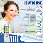 1.7oz Dishwasher Rack Repair Coating, Grey Dishwasher Vinyl Rack Rust Touch Up Paint Kit, Insulation and Waterproof, High and Low Temperature Resistant