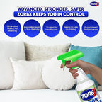 ZORBX Unscented Multipurpose Odor Eliminator 3 items Bundle: 2 Oz + 16 Oz + 32 Oz - Used in Hospitals & Healthcare Facilities - Advanced Trusted Formula - Perfect Bundle to Get Rid of Unpleasant Odors