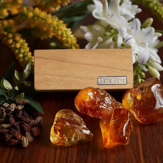 4 Packs Amber Vanilla Scented Natural Wood Vent Clips,【Luxury Winter Cozy Drive】 Car Scents Air Freshener Refills, Long Lasting Fragrance Diffuser, SUV Essentials Gift for Women