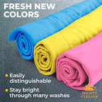Premium 2pk +1 Free Shammy Cloth for Car Drying - 26"x17" - Super Absorbent Chamois Towel - Scratch-Free, Reusable & Soft Wash Cloth - Car Drying Towels