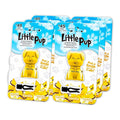 Little Pup 96628-6PK Vanilla Scent Car Air Freshener Clip Provides Long-Lasting Freshness in a Compact Design, Fights Odors for up to 45 Days, Cute Car Odor Eliminator, Non-Toxic, Pack of 6