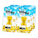 Little Pup 96628-6PK Vanilla Scent Car Air Freshener Clip Provides Long-Lasting Freshness in a Compact Design, Fights Odors for up to 45 Days, Cute Car Odor Eliminator, Non-Toxic, Pack of 6