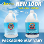 STAR BRITE Salt Off Concentrate - Ultimate Salt Remover Wash & Marine Engine Flush for Boats, Vehicles, Trailers, and More - 128 OZ Gallon (093900N)