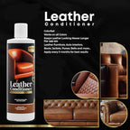 MASTERGUARD Leather Conditioner – Water-Based, Non-Toxic Formula for Furniture, Car Seats, Boots, Jackets & Purses – Conditions, Protects & Revives Leather – Safe for People & Pets