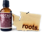 Arotags Washington Wooden Car Air Freshener - Long Lasting Backwoods Birch Scent Diffuses for 365+ Days - Includes Hanging Mirror Diffuser and Fragrance Oil - 100% American Made