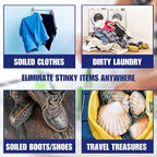 SMELLRID Activated Carbon Odor Eliminator Pouch – Neutralizes Odors in Closets