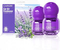 Cute Car Air Freshener 2 Pack, Lightbulb-Shaped Car Fresheners, Automotive Vent Clip, Long Lasting Scent, Essential Oils, Cute Car Accessories for Women, Lavender Scent