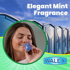 Walex Bio-Pak Black Holding Tank Deodorizer & Waste Digester Drop-Ins - Advanced Enzyme Formula for Rapid Breakdown of Waste & Paper, Removes Odors & Cleans Tank, Biocide Free - Mint, 50-Pack