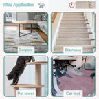 Carpet Rake for Pet Hair Removal, Reusable Pet Hair Removal Tool 56” Adjustable Long Handle Pet Hair Removal Broom, Cat Dog Hair Remover Carpet Brush Scraper for Rugs, Mats, Couch