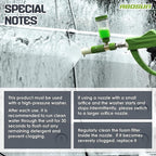 Foam Cannon Pro for Pressure Washer with 5 Nozzle Tips, Adjustable Soap Foam Sprayer with 1/4" Quick Connector for Car Wash