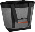 Insulated Cooler Bag Leakproof Thermal Insulation Collapsible Cooler Tote with Zippered, Reusable Cooler Bags