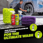 Chemical Guys Car Cleaning Kit - With Car Wash Soap, Wheel Cleaner, Total Interior, Car Wash Mitt - Interior and Exterior Wash Kit With Vehicle Cleaning and Detailing Accessories - 7 Item Kit