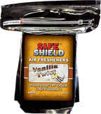 Generic Vanilla Twist Scented Air Freshener Pads - Long-Lasting Fragrance Pads for Car Interiors - 1-1/2" × 3" Compact Size - Sweet and Creamy Aroma for Eliminating Stale Odors - Pack of 60