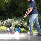 4-in-1 Turbo Nozzle Pressure Washer, Quadruple Turbo Nozzle for Power Washer, 360° Rotating Turbo Nozzle Tip with 1/4" Quick Connect, 2.0 Orifice, 4000 PSI, 4-6 GPM