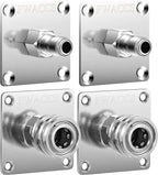PWACCS Pressure Washer Gun Holder, Foam Cannon Holder, 1/4" Quick Connect Foam Cannon Wall Mount, Foam Gun Storage Rack Wall Mount Tool Holder for Organize and Store Power Washing Accessories, 4 Pack