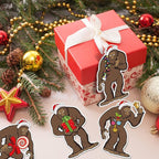 Tallew 6 Pcs Bigfoot Air Freshener Christmas Bigfoot Sasquatch Gifts Air Freshener Pine Scent Funny Hanging Air Freshener for Father's Day Birthday Christmas Truck Gift Car Accessories