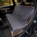 iBuddy Bench Dog Seat Cover, Oxford Cloth Vehicle Seat Cover for Car/SUV/Small Truck, Universal Fit, Black, Waterproof, Heavy Duty, Nonslip, Machine Washable