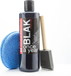 RENEW PROTECT - Blak - Real Restoration & True Protection, Rich Black for Tire & Trim, Mid- High Shine, Mats - RV- Motorcycle-Safe, Acrylic Ceramic-Hybrid Protectant, Wash-Proof, 5 min Dry-Seal 16oz