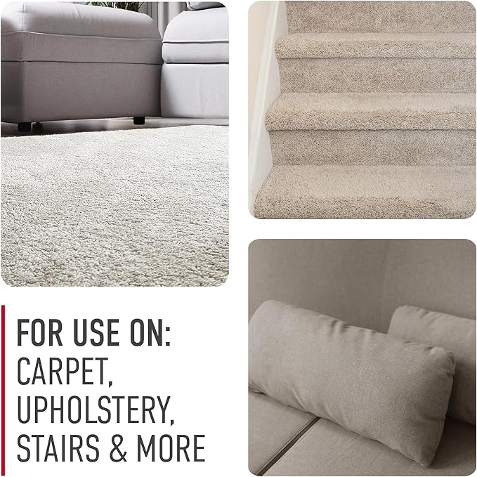 Hoover Oxy Carpet Cleaner Solution, 50 oz., Ocean Breeze Scent, Deep Cleaning Carpet Shampoo Solution, Removes Tough Colored Stains from Carpet and Upholstery, Pair with Hoover Carpet Cleaner Machine