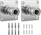 PWACCS Pressure Washer Foam Cannon Holder, 1/4" Quick Connect Automatic Foam Cannon Mount, Stainless Steel Pressure Washer Nozzle Tip Holder, Pressure Washer Accessories Storage Rack 2 Pack
