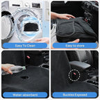 Nilight Car Seat Cover Black Terry Fabric Water and Sweat Absorbent Ideal for Running Gym Workouts Beach Swimming and Hiking Suitable for Cars Truck SUV