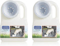 Lixit® Water Boy Portable Travel Dog Bowl - 3 Quart Spill Free Self Filling Pet Water Bowl - Made in USA (White, 2 Pack)