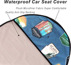 Car Seat Cover Protector Front Seats,for Gym Workout,Running,Swimming,Beach and Hiking,Waterproof Sweat Towel Bucket Seat Covers for Trucks SUV Jeep (National Parks, 1Pcs)