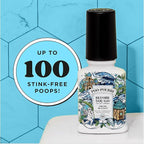 Poo-Pourri Before-You-Go Toilet Spray, Fresh Sea Salt, 2 Fl Oz, Up to 100 Uses, Bathroom Odor Deodorizer with Essential Oils for Home or Work, Travel Essentials, TSA Approved Size, Sea Salt Bergamot