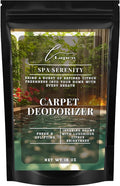 Lapew Spa Serenity Carpet Deodorizer Powder - Pet Safe Freshener for Vacuuming | Scented Odor Eliminator for Home | 16 oz