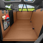 URPOWER Dog Car Seat Cover for Pets 100% Waterproof Seat Cover Hammock 600D Heavy Duty Scratch Proof Nonslip Durable Soft Back Seat Covers for Cars Trucks and SUVs