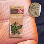 Funny Naughty Unique Car Air Fresheners Scented With Premium Oils By Fresh Fresheners (Weed Leaf)