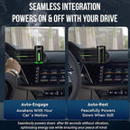 2 Smart Car Air Freshener Diffusers – Rechargeable Auto Scent Device Set with 12 Refills – Anti-Leak System, 3 Spray Modes & Motion Sensor Auto On/Off