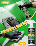 Kingvo Ceramic Coating for Cars, Car Wax Spray Graphene Ceramic Coating Shine Gloss Hydrophobicty for Auto Care Polish Detailing,10 OZ
