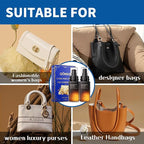Leather Purse Cleaner and Care Conditioner for Women Luxury Purses,Designer Bags,Handbags,Leather Bag Purses,Specially Designed Compatible for Cleaning Leather Wallets for Vuitton, Chanel, Gucci