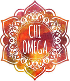 Chi Omega - Mandala Air Freshener - 2/Pack