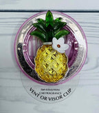 Bath and Body Works Pink Pineapple Car Visor Fragrance Holder Easy To Open