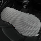 West Llama Linen Car Seat Covers,Bottom Seat Covers for Cars Include 1 Pair Front Driver Seat Pad Mat and 1 Rear Bench Cover Universal Fits 90% Vehicles,SUVs,Cars,Sedans(3Piece-Gray)
