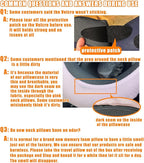 Travel Neck Pillows for Airplanes Or Trains, 360° Head Support Sleep for Long Flight, Skin-Friendly and Breathable, Kit with 3D Contoured Eye Mask, Earplugs and Storage Bag Gifts for Family