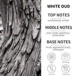 2-Pack Car Fresheners Long Lasting & Car Deodorizer - White Oud Hanging Car Air Freshener for Men and Women, Car Necessities & Scent Diffuser by VUTOLLOSA