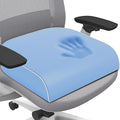 Seat Cushion for Tailbone Pain Relief, Office Chair Cushion, Memory Foam Large Chair Cushion with Non-Slip Cover for Soft Support at Office Chair, Car Seat, Airplane Light Blue/2X-Large