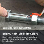 Next Phase – White Tamper Seal Inspection Paint – Tamper-Proof Security Marker for Bolts, Fasteners & Assemblies – Quick-Drying, High-Visibility Paint – Automotive & Industrial Use – 1.5 oz White