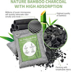 20 Pack Bamboo Charcoal Air Purifying Bag, Activated Charcoal Bags Odor Absorber, Moisture Absorber, Natural Car Air Freshener, Shoe Deodorizer, Odor Eliminators For Home, Pet, Closet, Car