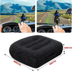 adult short driver car seat booster/booster seat for adults/thick Office Chair Booster Seat,for Short People Effectively Increase Field of View Lower Back Fatigue Relief,for Cars,Office,Home（black）