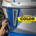 Meguiar’s Flagship Premium Marine Wax, M6332, Easy-to-Use Boat Polish and Wax that Removes Swirls, Scratches, and Oxidation While Adding Long-Lasting Protection, Gifts for Car Lovers, 32 Oz