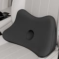 Benazcap Lumbar Support Pillow for Car, Lower Back Support Pillow for Sciatica & Back Pain Relief - Dark Gray
