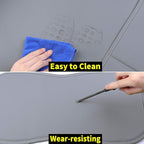 Aierxuan Front Car Seat Covers Universal Fit for Honda Civic Accord CRV, Toyota Camry Prius Rav4 Corolla, Kia, Lexus, Nissan, Mazda, Jeep Cherokee and Most Cars, with Waterproof Leather (Grey)