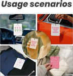 Trendy Pink Christian Bible Car Air Freshener 4 Pcs - Cute Floral Christian God is Good Air Freshener Hanging Decor for Cars Closet Drawer Books, Girly Car Accessories Mirror Decor for Women
